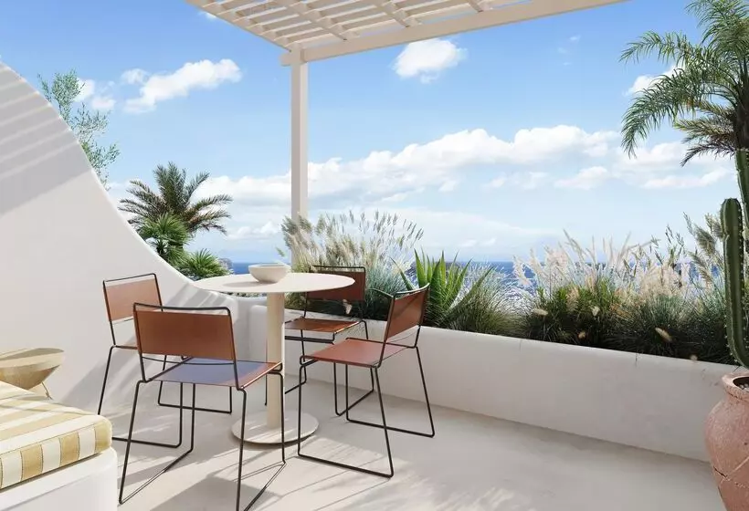 オーシャンビュースタンダードルームバルコニー付き, Numo Mykonos Boutique Resort