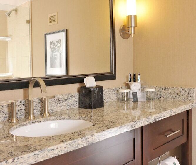 סוויטה מותאמת לאדם עם מוגבלויות, Embassy Suites Hotel Des Moines Downtown