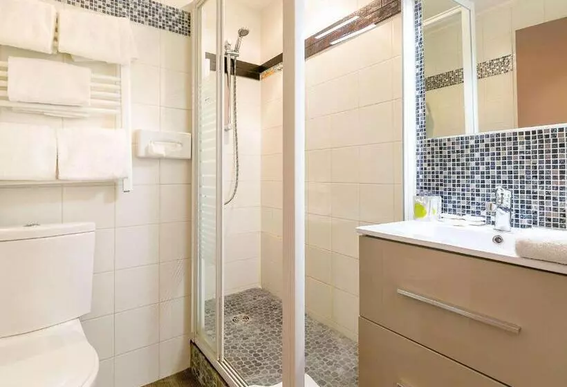 スタンダードシングルルーム, Hôtel Dijon Sud Longvic