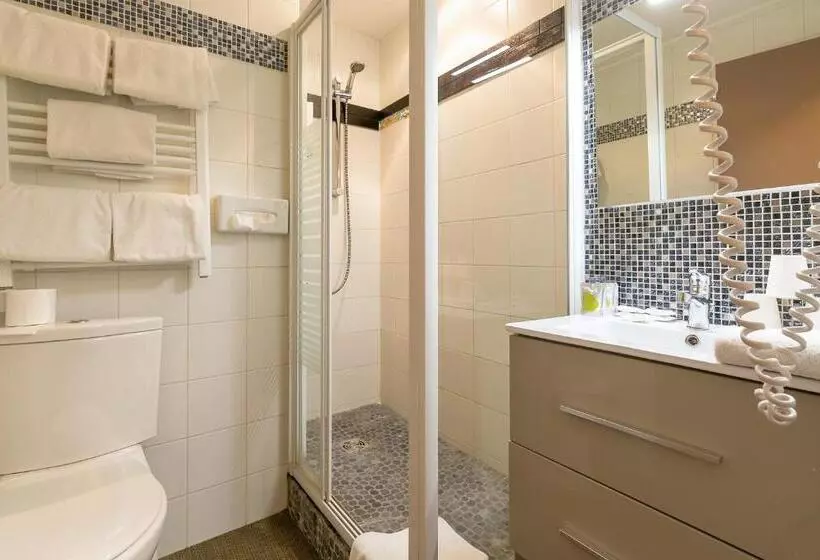 スタンダードシングルルーム, Hôtel Dijon Sud Longvic