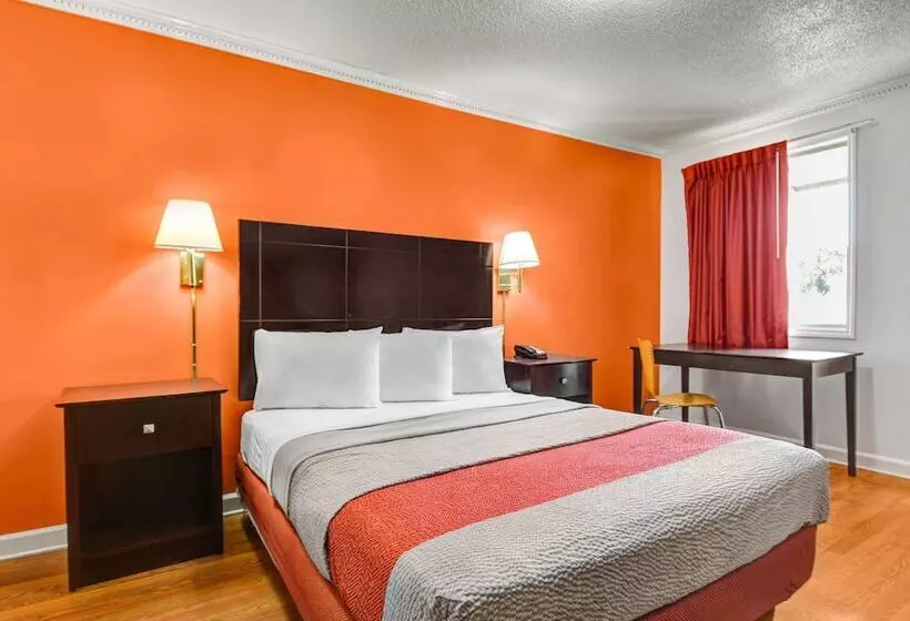 障害者適応デラックスルーム, Motel 6americus, Ga