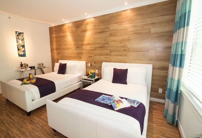 غرفه قياسيه سريرين مزدوجين, Shelley