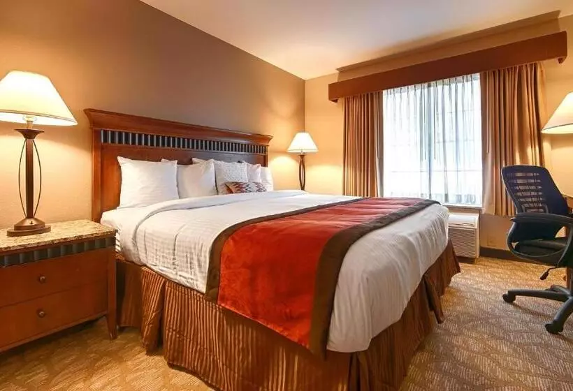 キングサイズベッドのスタンダードルーム, Best Western Denver Southwest