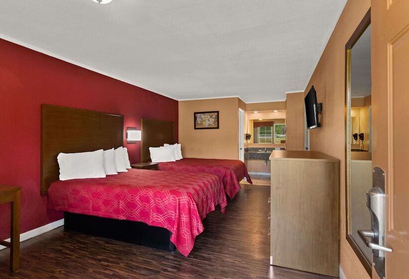 غرفه قياسيه سريرين مزدوجين, Econo Lodge Cornersville