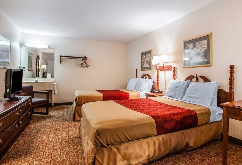 Номер Стандарт 2 Двуспальные Кровати, Econo Lodge Douglassville Pottstown