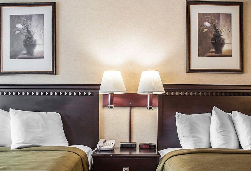 غرفه قياسيه سريرين مزدوجين, Econo Lodge Elmira Corning