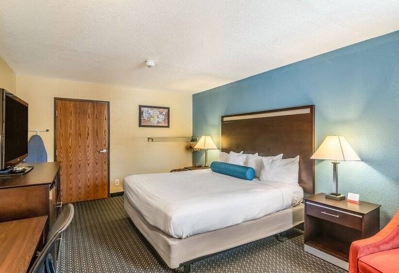 غرفة قياسية سرير كينج لذوى الإحتياجات الخاصة, Glenridge Inn Glendale  Pasadena