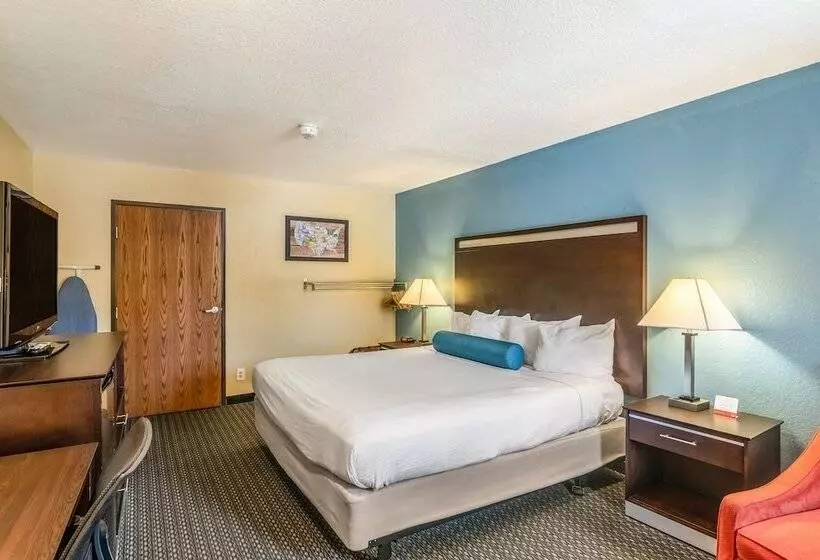 اتاق استاندارد با تخت بزرگ برای معلولان, Glenridge Inn Glendale  Pasadena