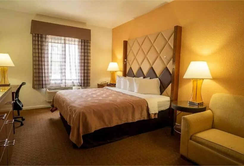 身障者適用キングサイズベッドルーム, Quality Inn Florida City  Gateway To The Keys
