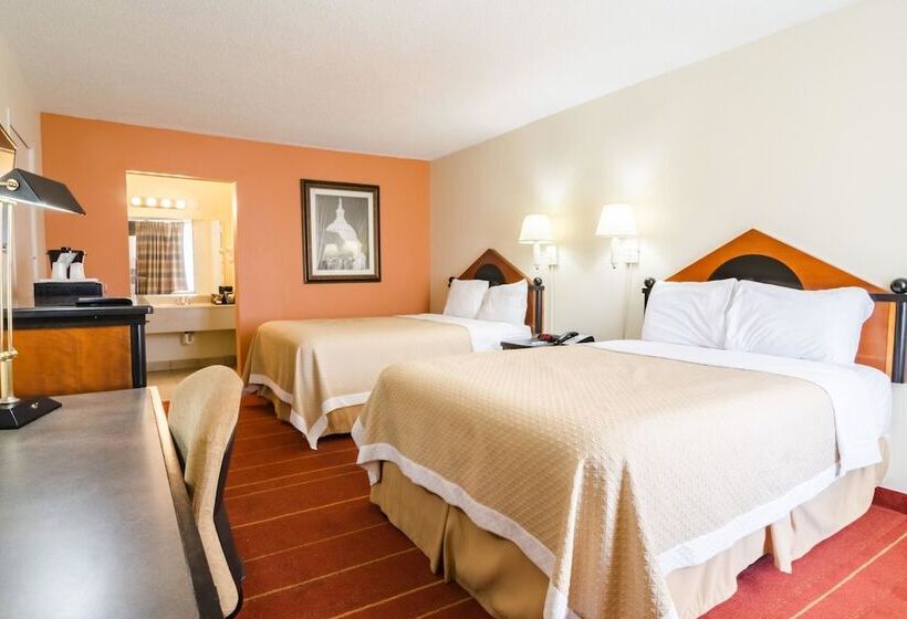 اتاق استاندارد با 2 تخت دوبل, Rodeway Inn & Suites Greensboro Southeast