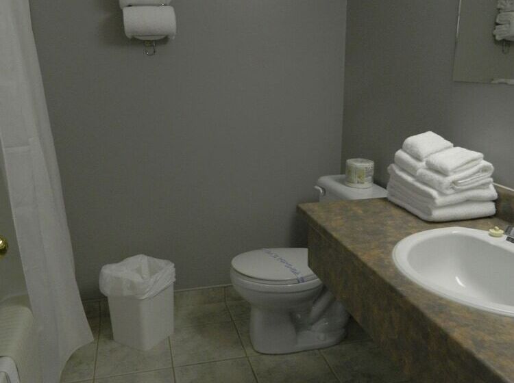 غرفه قياسيه سريرين مزدوجين, Hilltop Motel & Restaurant