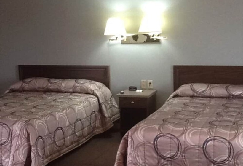 غرفه قياسيه سريرين مزدوجين, Hilltop Motel & Restaurant