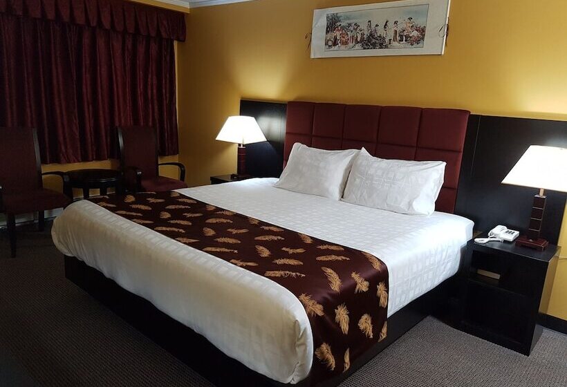 חדר סטנדרט מיטה זוגית, Alpine Inn & Suites