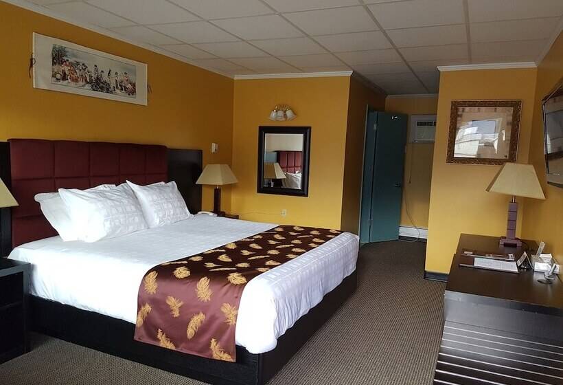 חדר סטנדרט מיטה זוגית, Alpine Inn & Suites