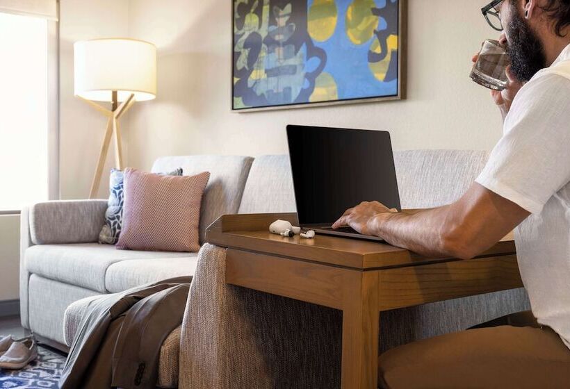 キングサイズベッドのスイートルーム, Hyatt Centric Santa Clara Silicon Valley