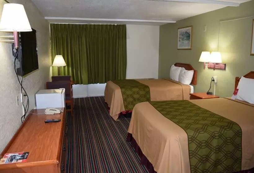 ２ダブルベッドのスタンダードルーム, Rodeway Inn Stone Mountain