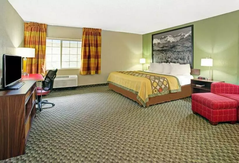 キングサイズベッドのデラックスルーム, Super 8 By Wyndham Wheat Ridge/denver West