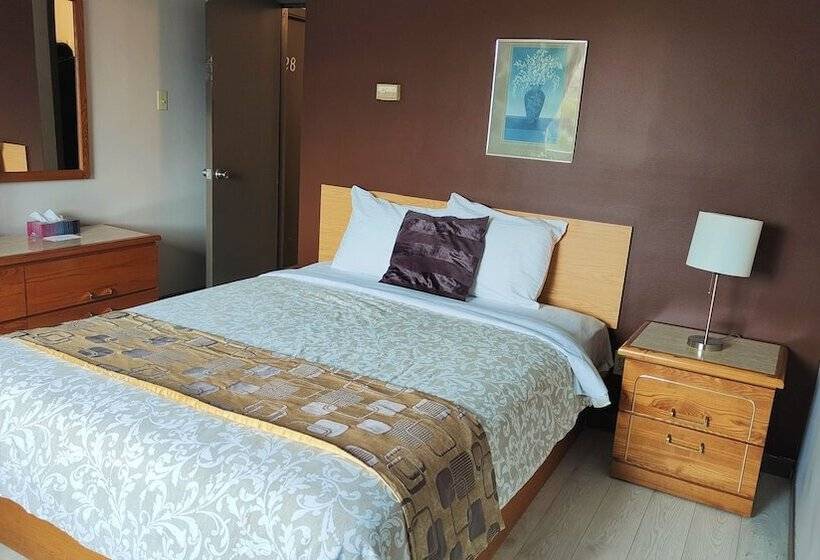 스탠다드 룸 더블 침대, Motel Le Radisson De Val David