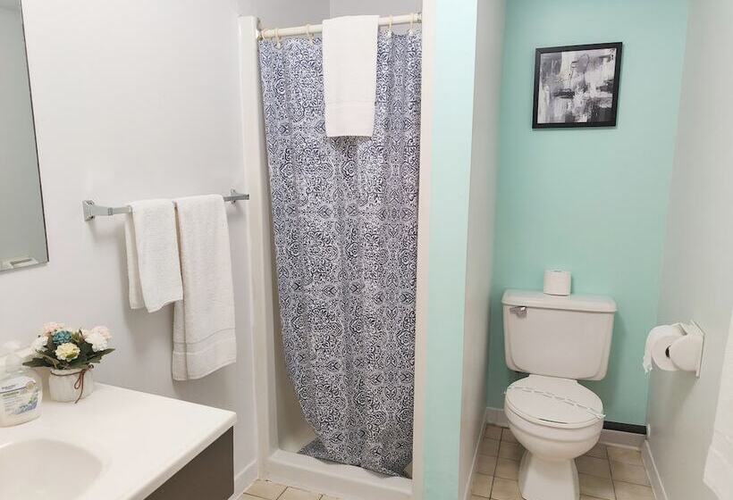 스탠다드 룸 더블 침대, Motel Le Radisson De Val David