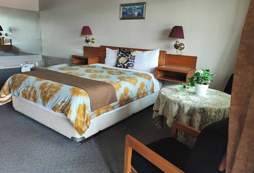 스탠다드 룸 더블 침대, Motel Le Radisson De Val David