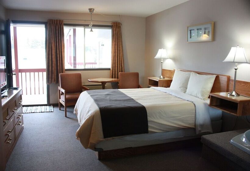 스탠다드 룸 더블 침대, Motel Le Radisson De Val David