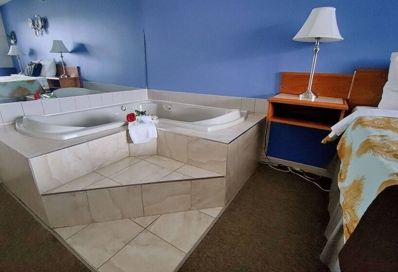 스탠다드 룸 더블 침대, Motel Le Radisson De Val David