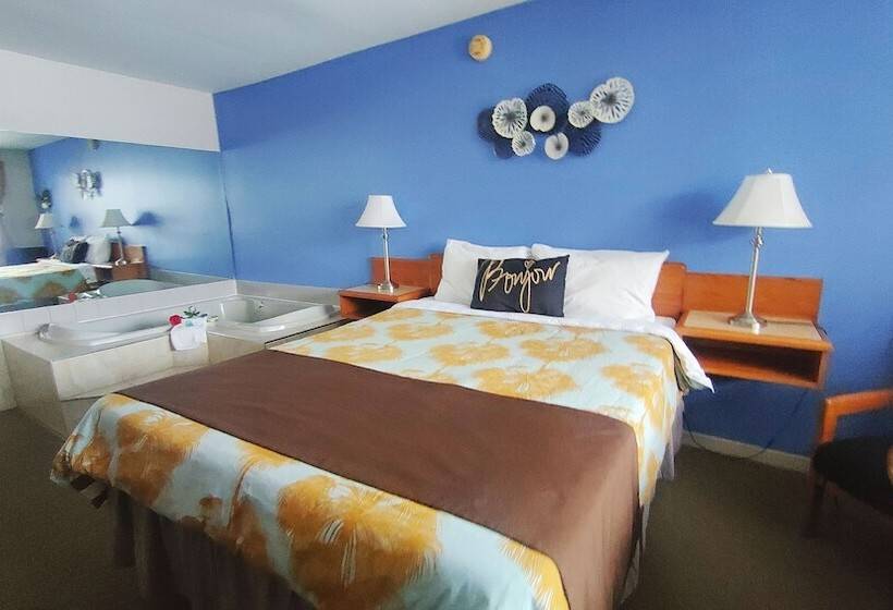 스탠다드 룸 더블 침대, Motel Le Radisson De Val David