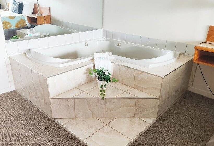 스탠다드 룸 더블 침대, Motel Le Radisson De Val David