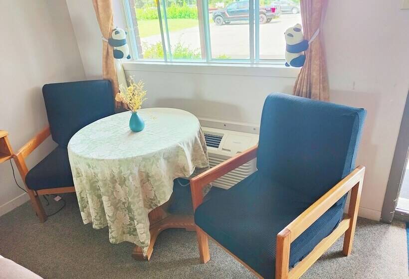 스탠다드 룸 더블 침대, Motel Le Radisson De Val David