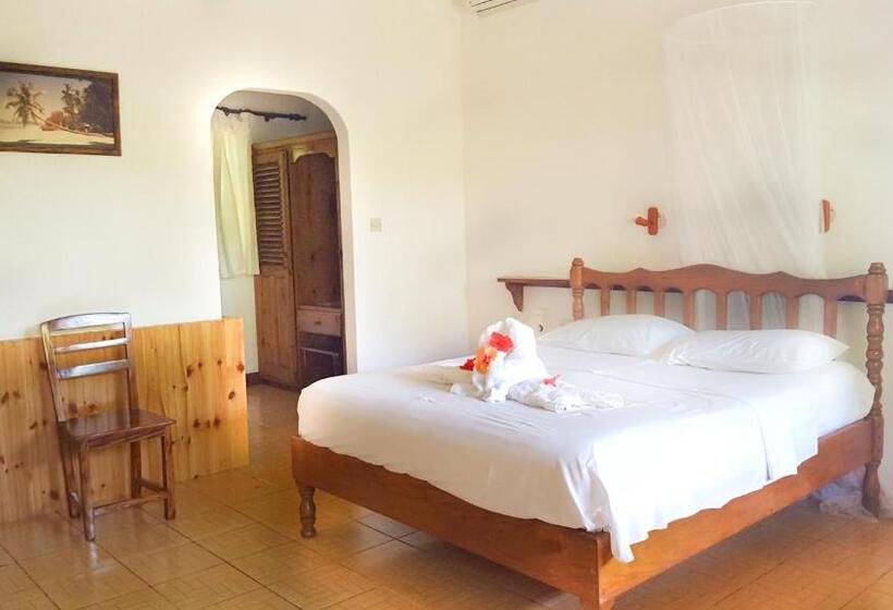 اتاق استاندارد با چشم‌انداز باغ, Bernique Guesthouse