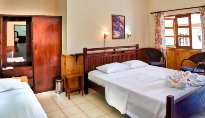 اتاق استاندارد سه تخته با چشمانداز باغ, Bernique Guesthouse