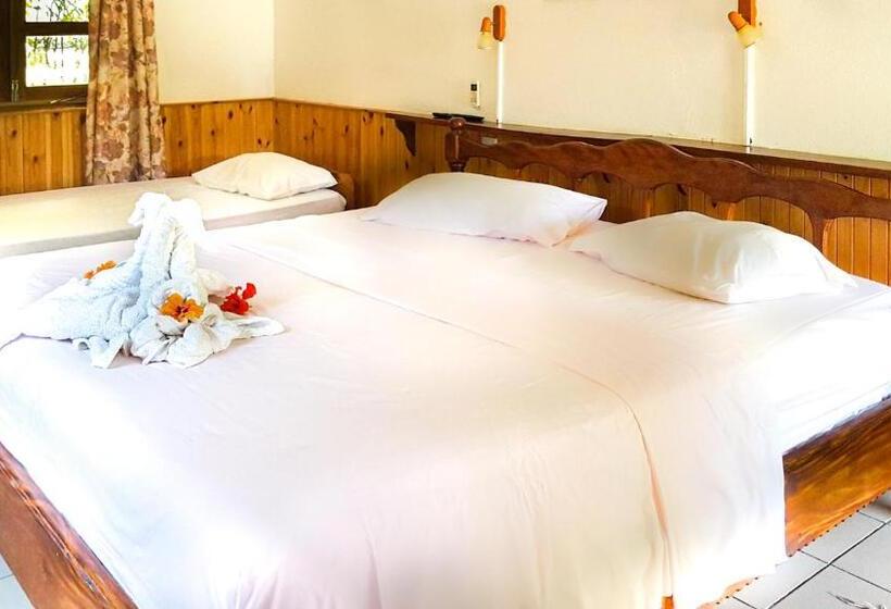 اتاق استاندارد سه تخته با چشمانداز باغ, Bernique Guesthouse