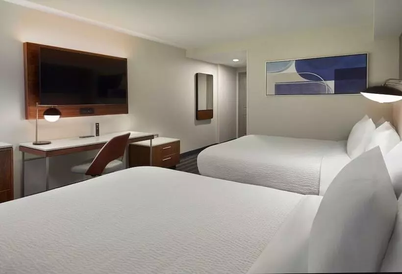اتاق استاندارد با 2 تخت دوبل, Courtyard By Marriott Kitchener