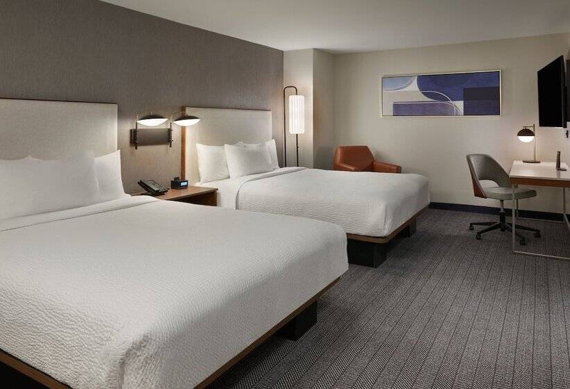 غرفه قياسيه سريرين مزدوجين, Courtyard By Marriott Kitchener