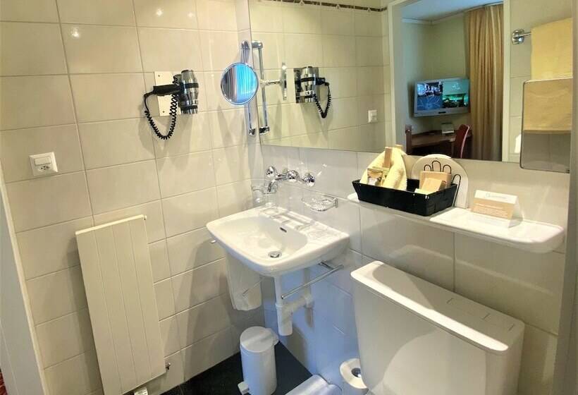 エコノミーシングルルーム, Gaia Hotel Basel The Sustainable 4 Star