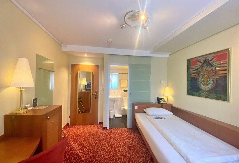 エコノミーシングルルーム, Gaia Hotel Basel The Sustainable 4 Star