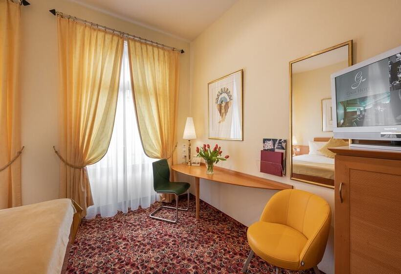 エコノミーシングルルーム, Gaia Hotel Basel The Sustainable 4 Star