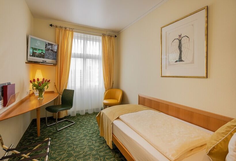 エコノミーシングルルーム, Gaia Hotel Basel The Sustainable 4 Star