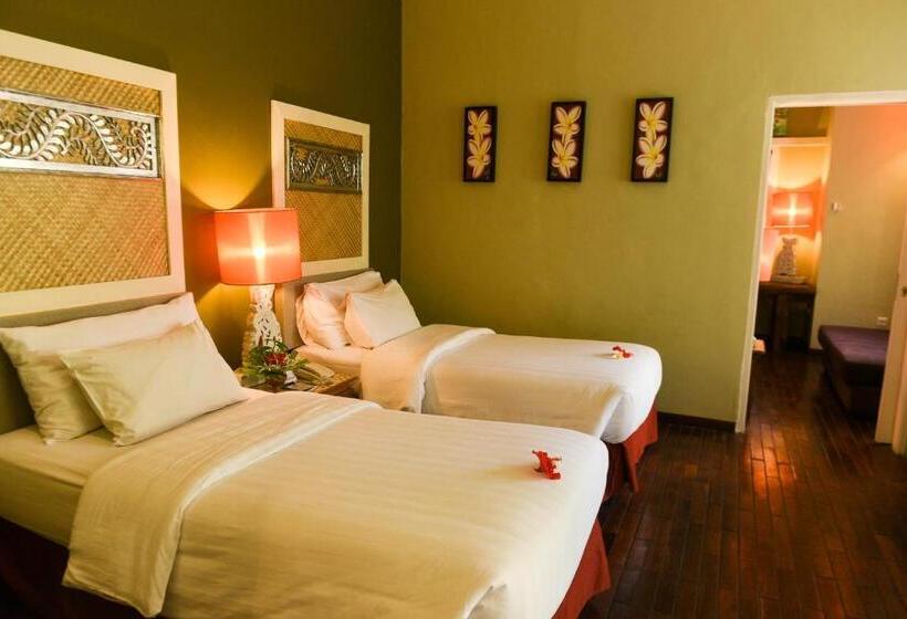 Familjerum Trädgårdsutsikt, Peneeda View Beach