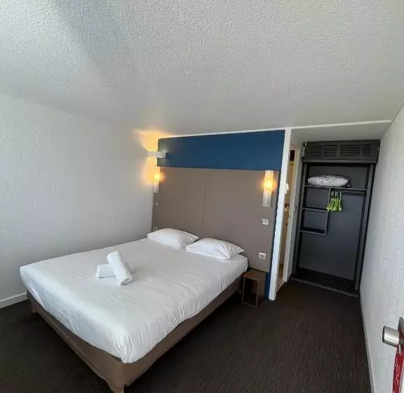 ダブルベッドスタンダードルーム, The Originals City, Hôtel Mâcon Nord