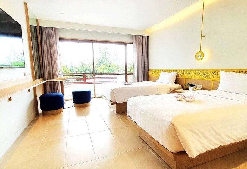 디럭스 룸 가든 전망, Novotel Rayong Rim Pae Resort