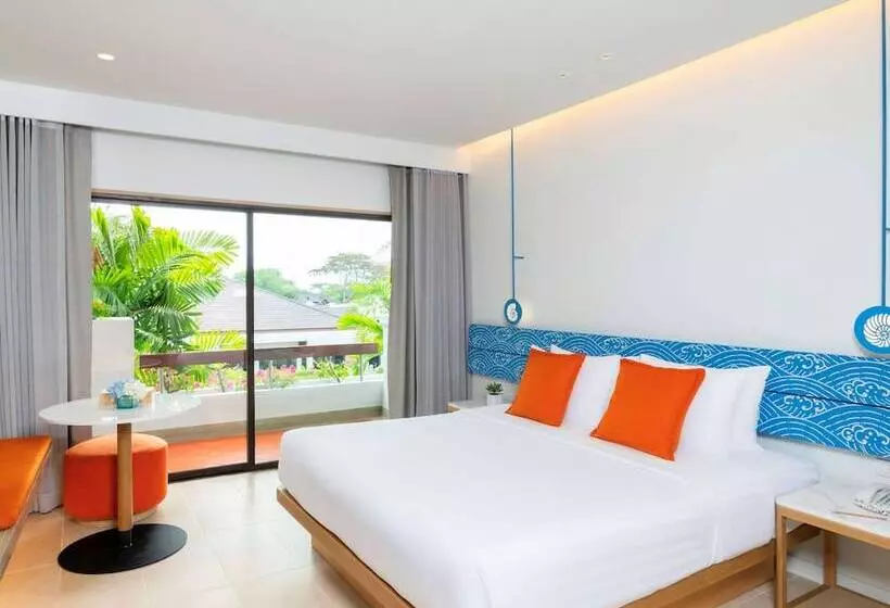 اتاق پریمیوم با چشم‌انداز باغ, Novotel Rayong Rim Pae Resort