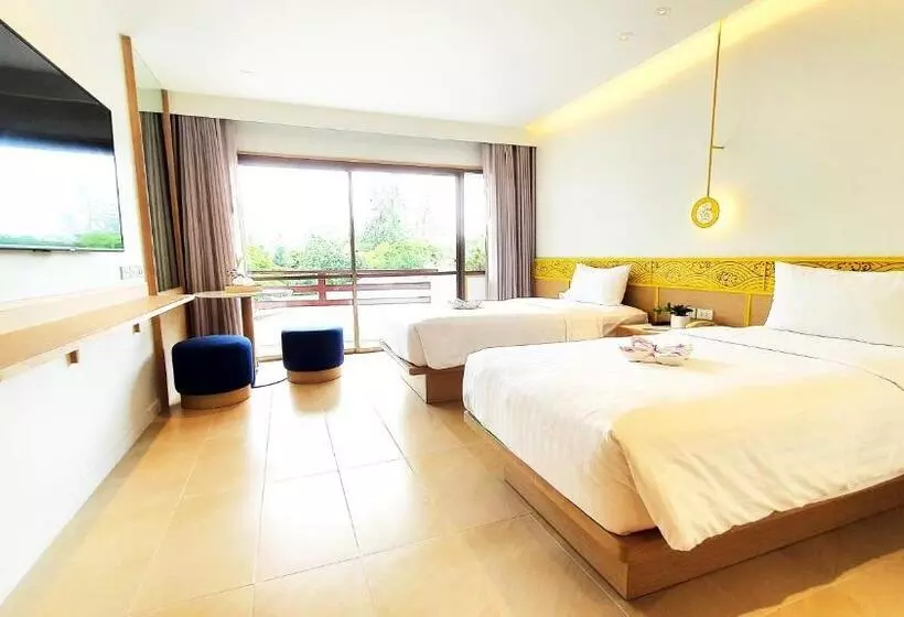 اتاق سوپریور با چشم‌انداز باغ, Novotel Rayong Rim Pae Resort
