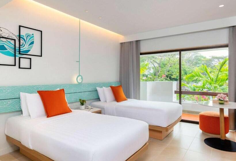 اتاق پریمیوم با چشم‌انداز باغ, Novotel Rayong Rim Pae Resort