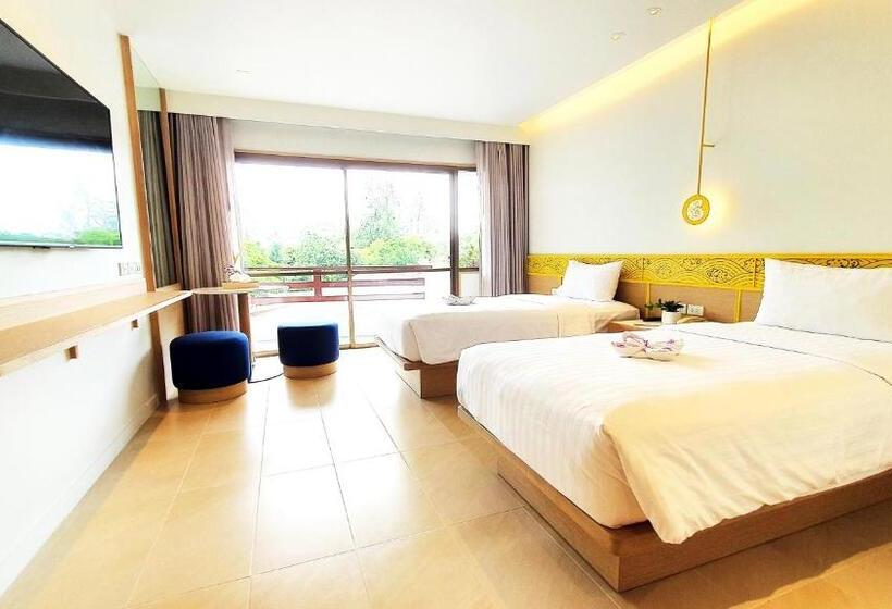 디럭스 룸 가든 전망, Novotel Rayong Rim Pae Resort