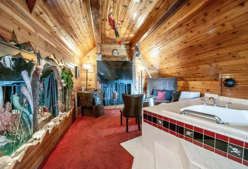 片側に海が見えるデラックスルーム, The Anniversary Inn   Logan