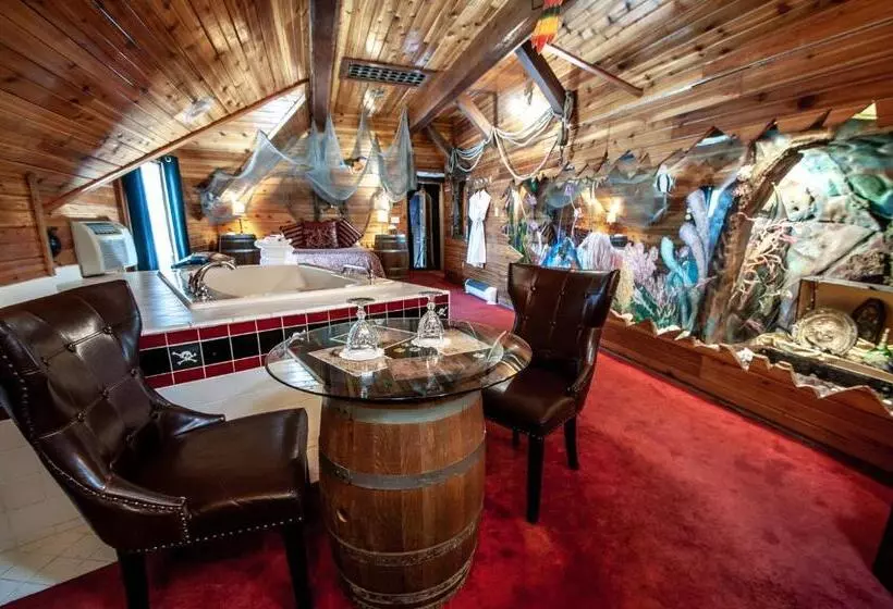 片側に海が見えるデラックスルーム, The Anniversary Inn   Logan