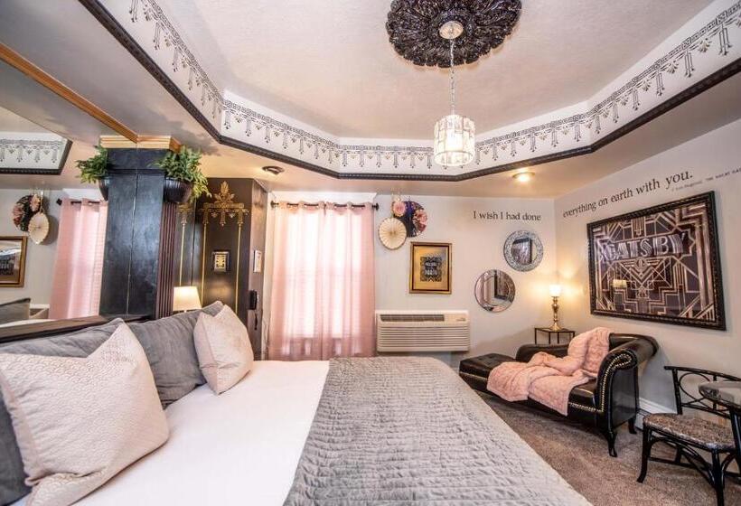 스탠다드 룸 풀장 전망, The Anniversary Inn   Logan