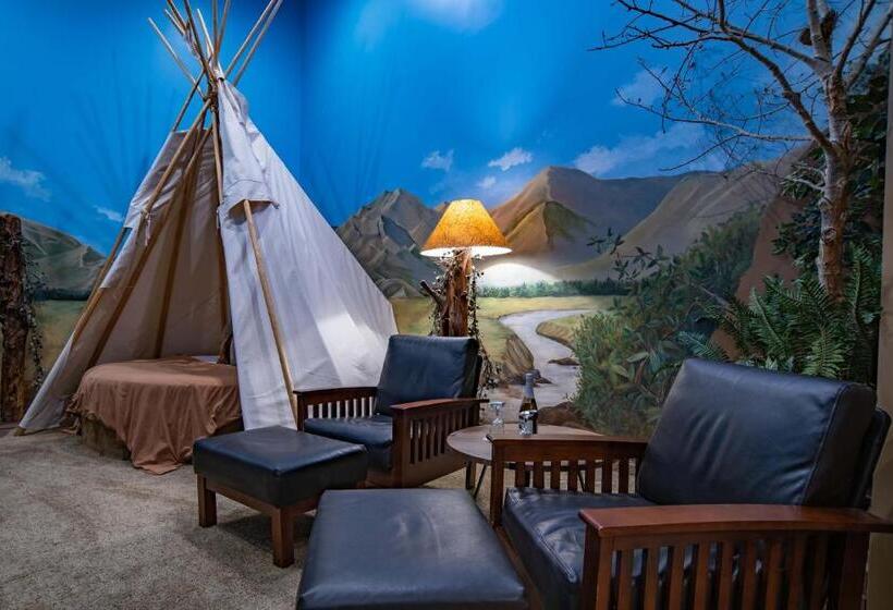 带大床的高级房间, The Anniversary Inn   Logan