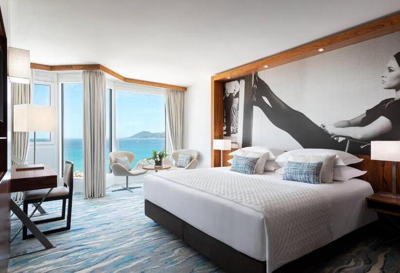 디럭스 룸 바다 전망, Jw Marriott Cannes